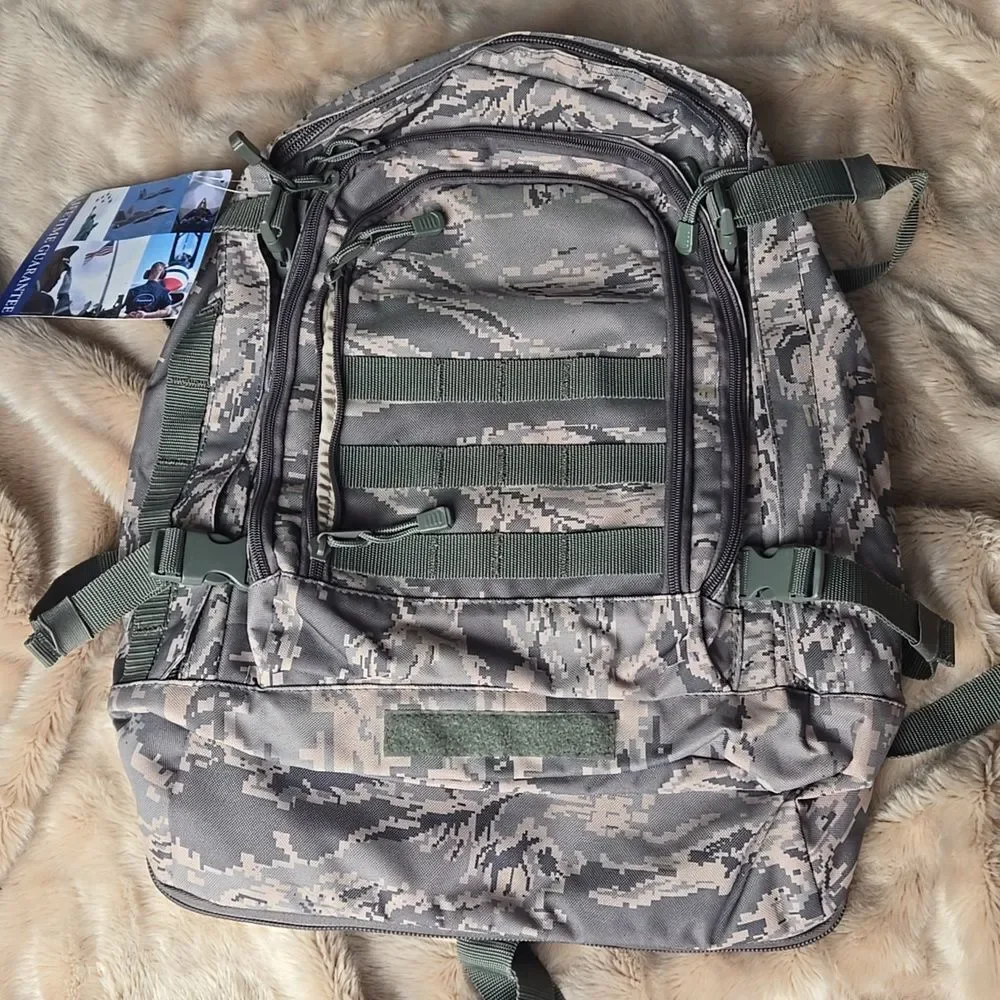 Mercury Luggage Code Alpha Expandable Camouflage Tactical Backpack -NEW